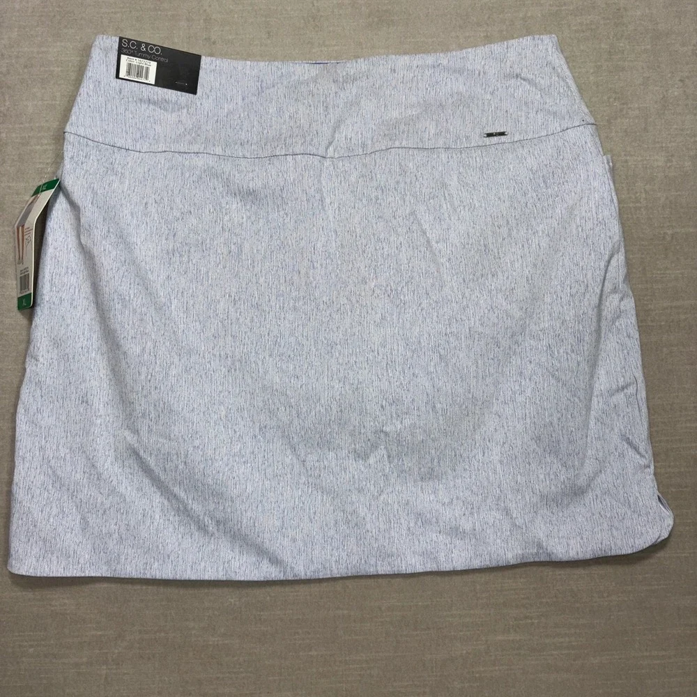 New‎ SC&CO Golf Athletic Skort Skirt XL Stretch Active 360 Tummy Control Blue - Picture 2 of 13